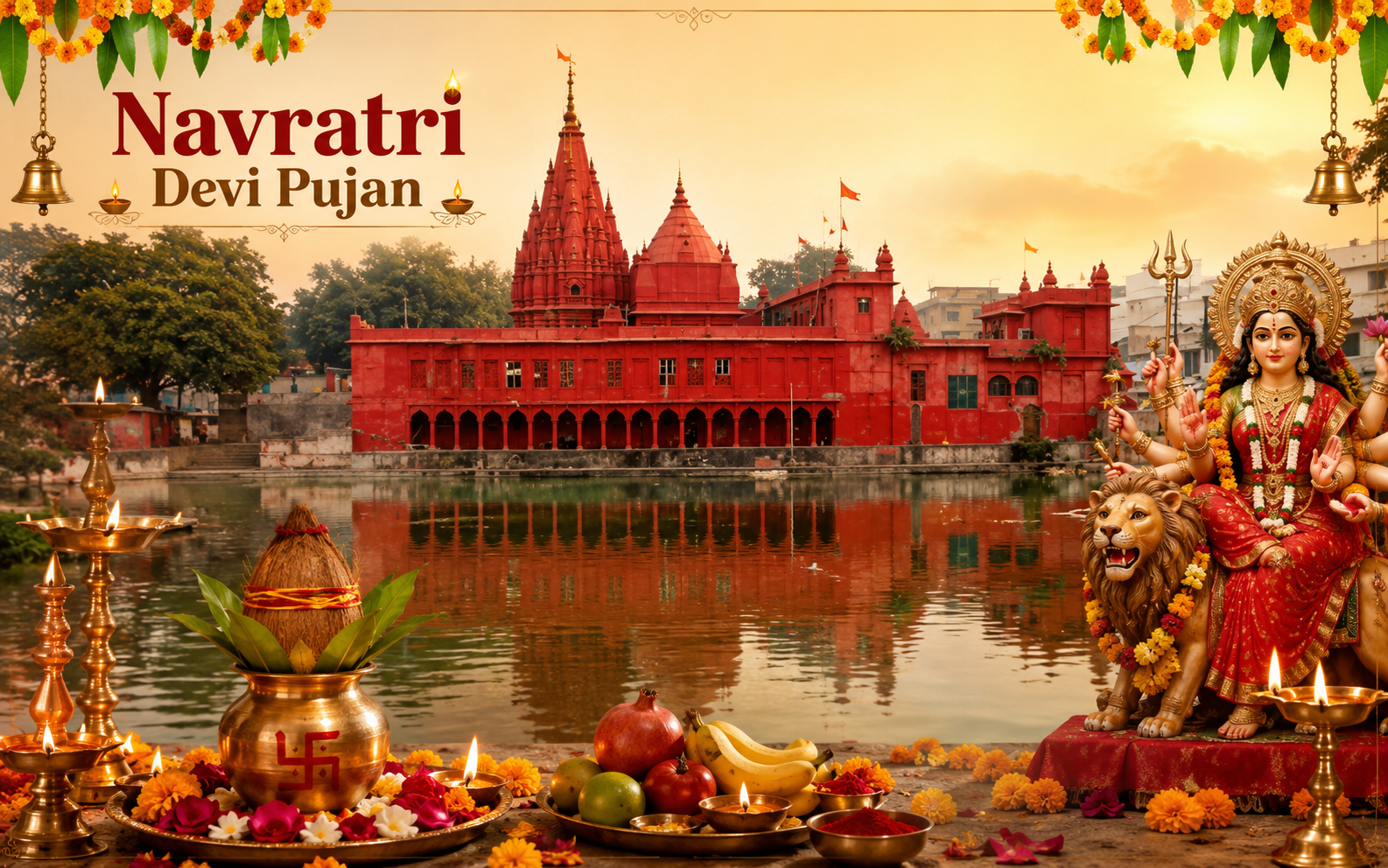 Navratri Devi pujan